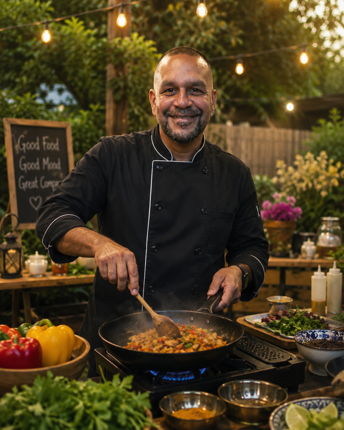 Pritesh Shah, Founder / Owner of Big P's Catering